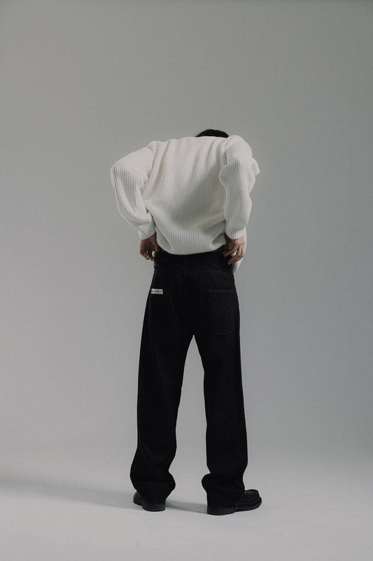 cat wwr Black Denim 5 Pkt Pant foto 4