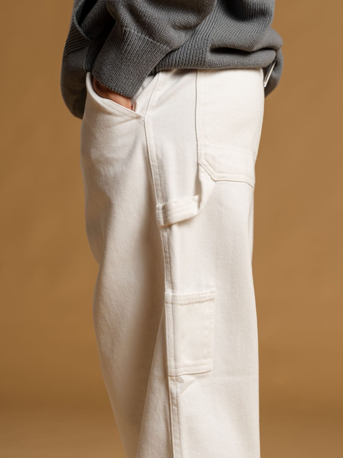 cat wwr pantaloni Bull Denim Painter Pant With Contrast Stitch