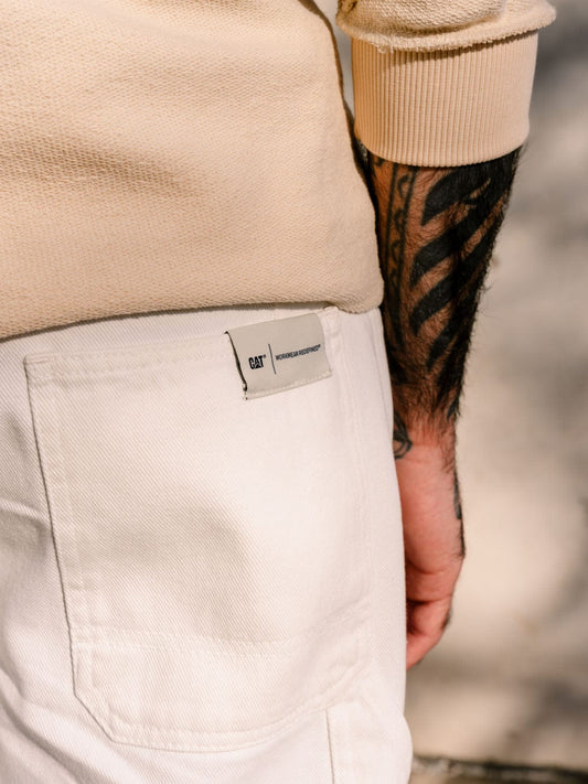 cat wwr Bull Denim Painter Pant With Contrast Stitch foto 9