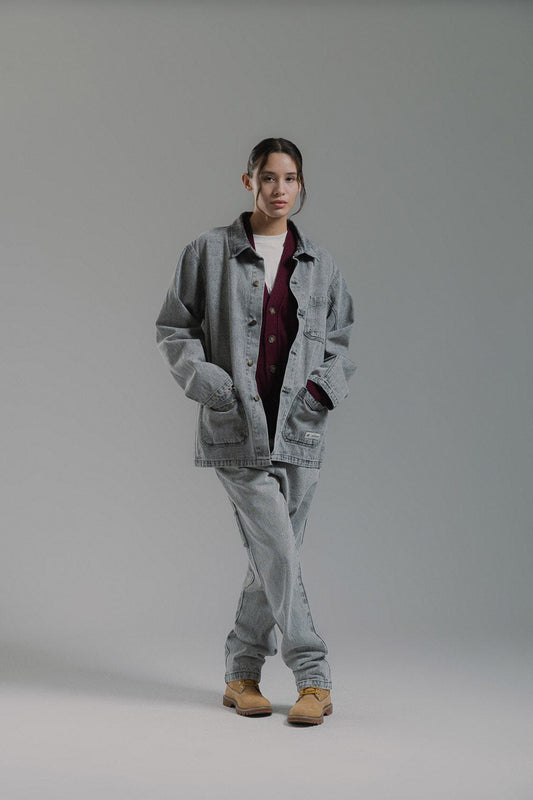 cat wwr Denim 5 Pkt Pant With Acid Wash foto 5