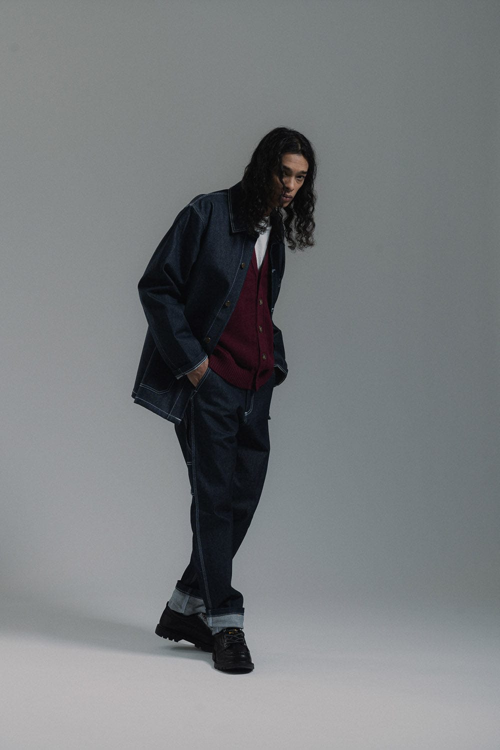 cat wwr pantaloni Denim Raw Painter Pant