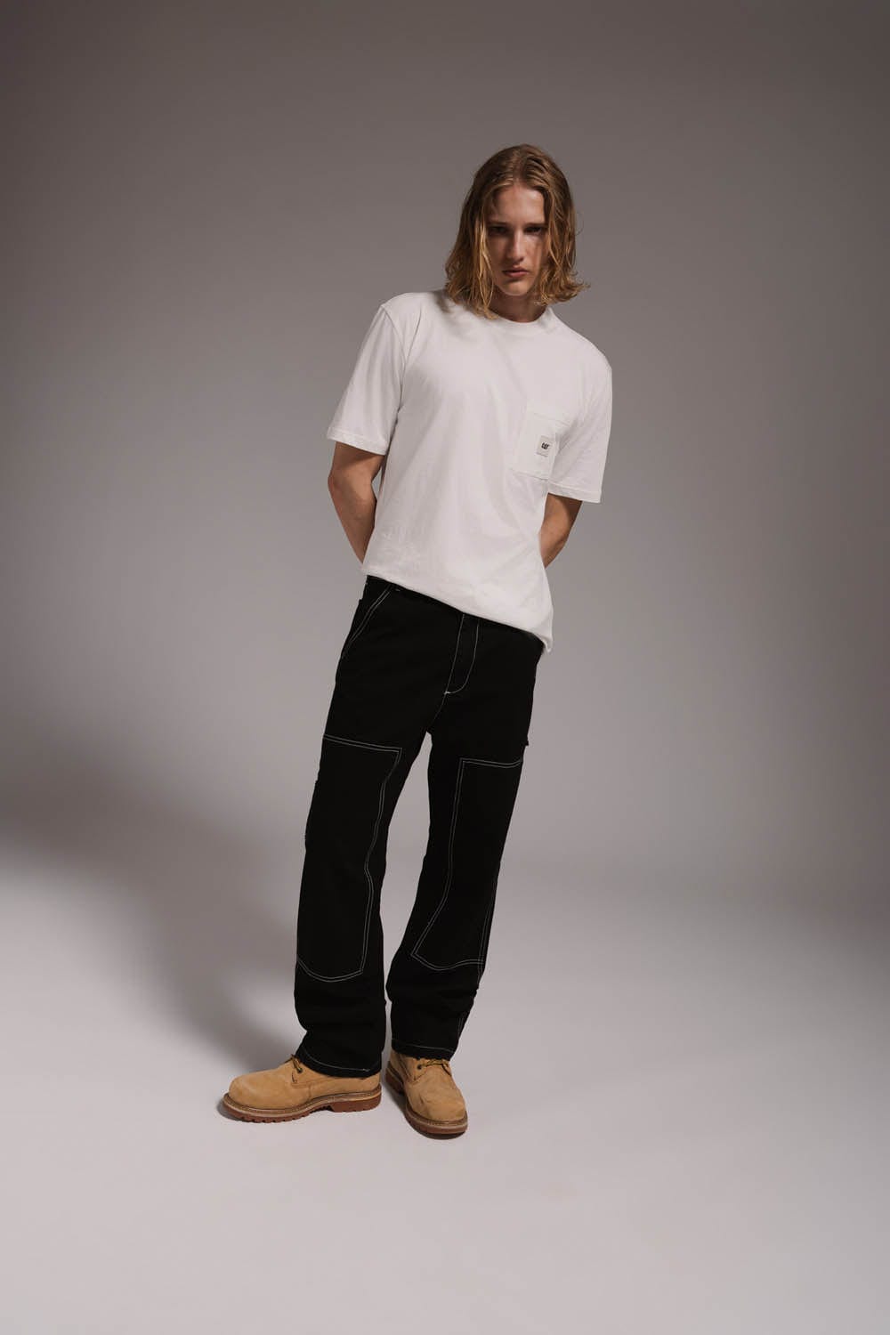 cat wwr pantaloni Double Knee Pants