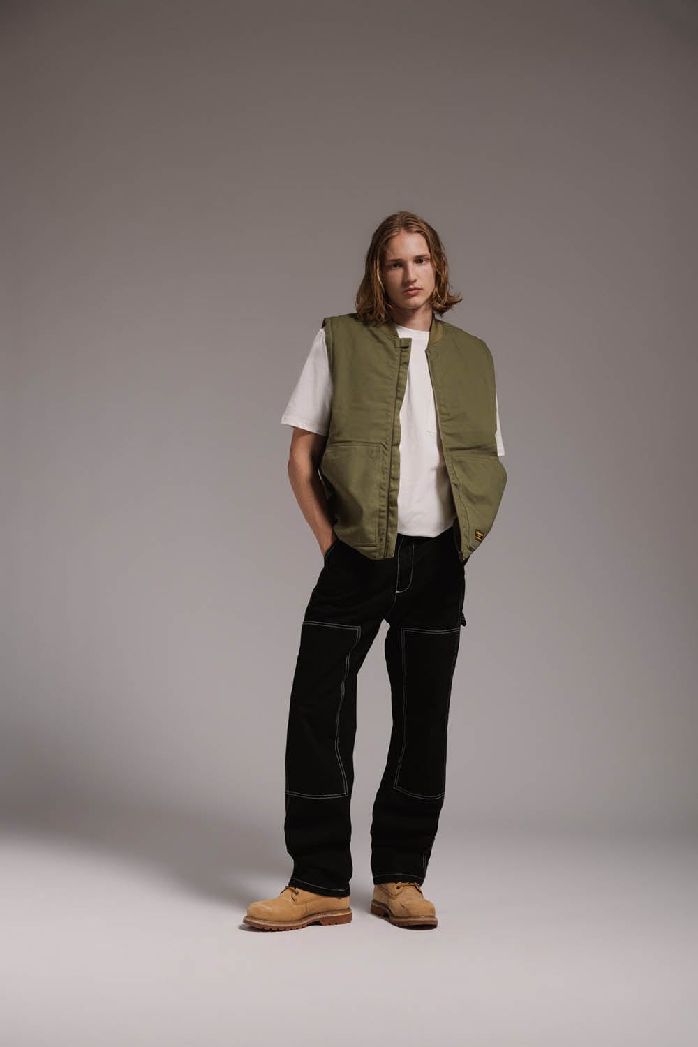cat wwr pantaloni Double Knee Pants