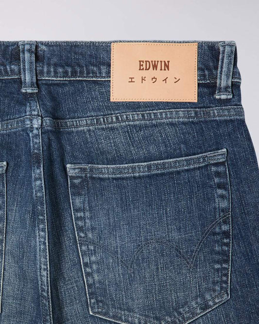 edwin Ed-85 Slim Tapered Drop Crotch Takeo Wash foto 6