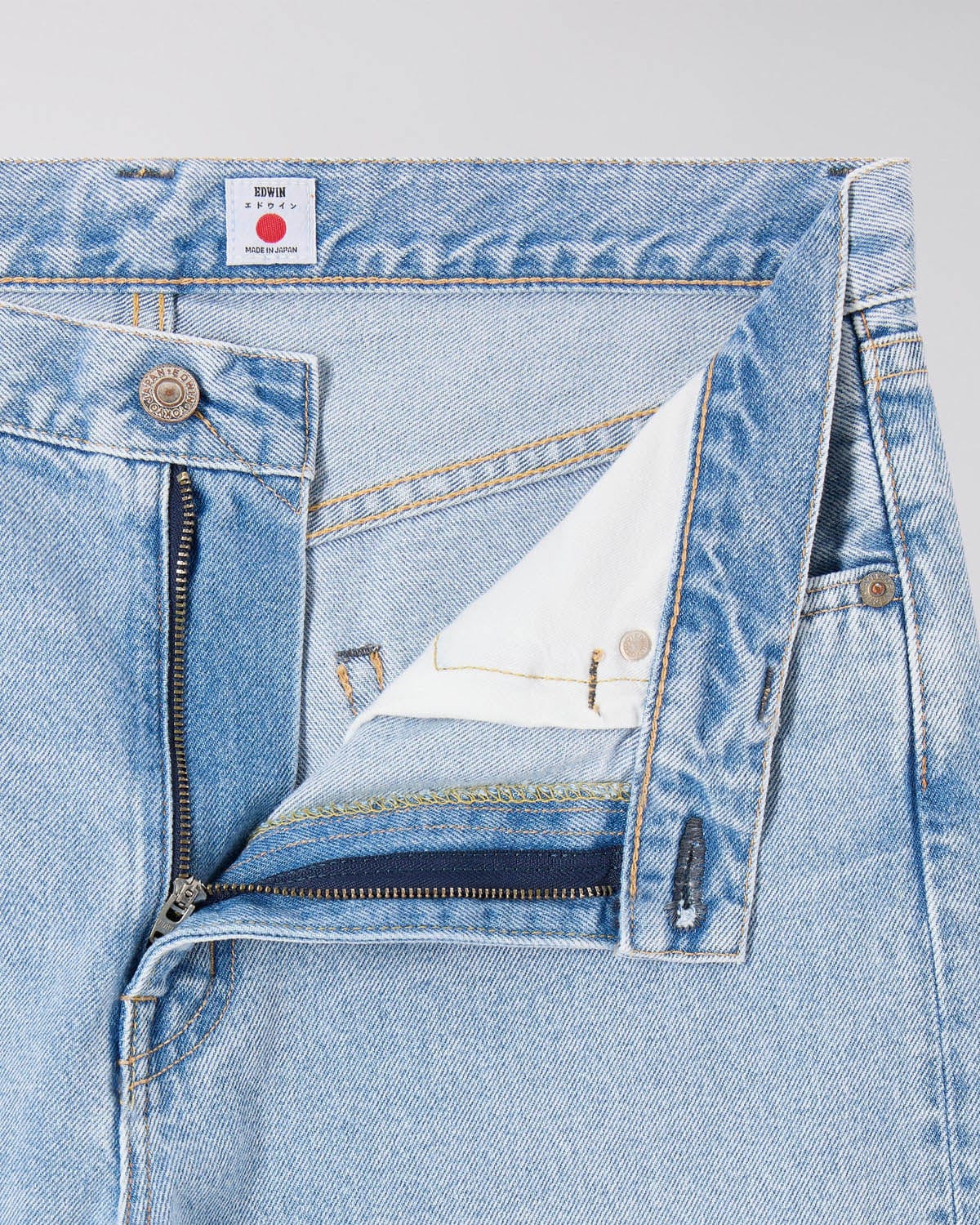 edwin pantaloni Regular Straight Japan