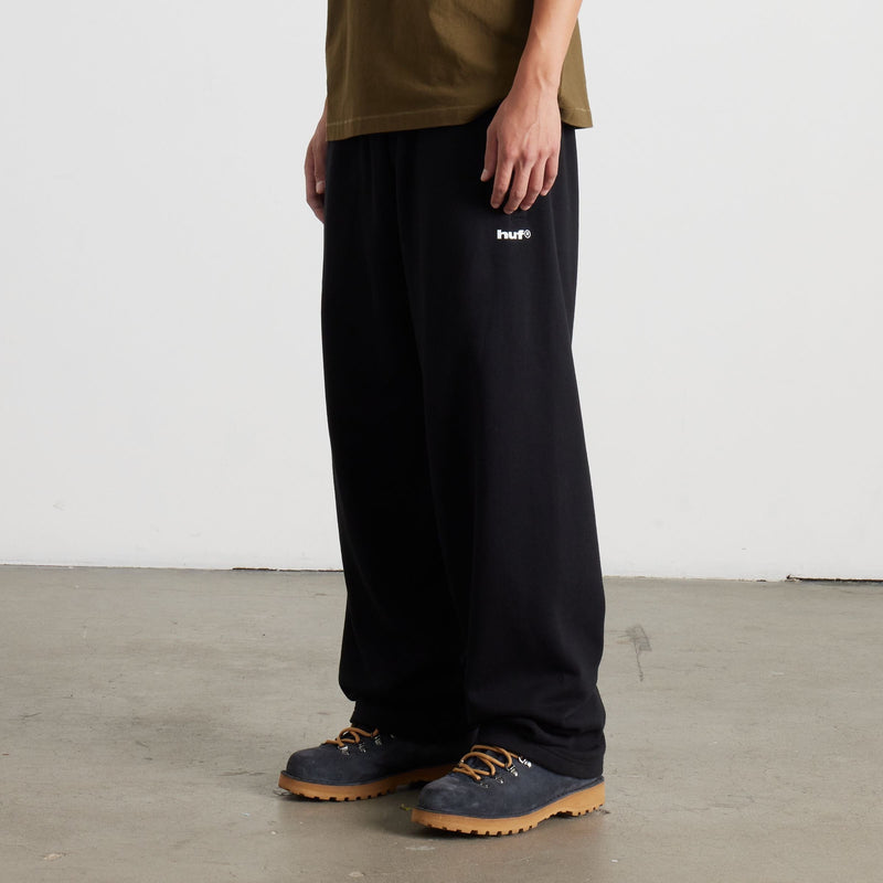 huf pantaloni 89 Open Hem Fleece Pant