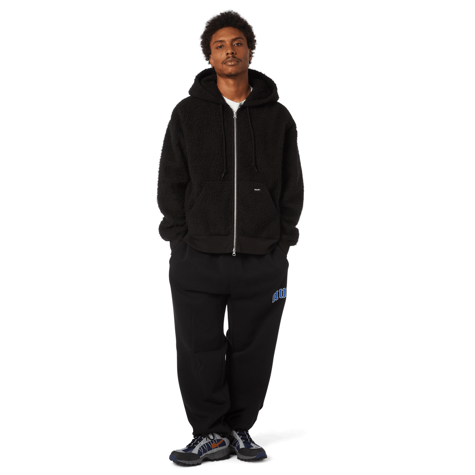 huf pantaloni Arch Fleece Pant