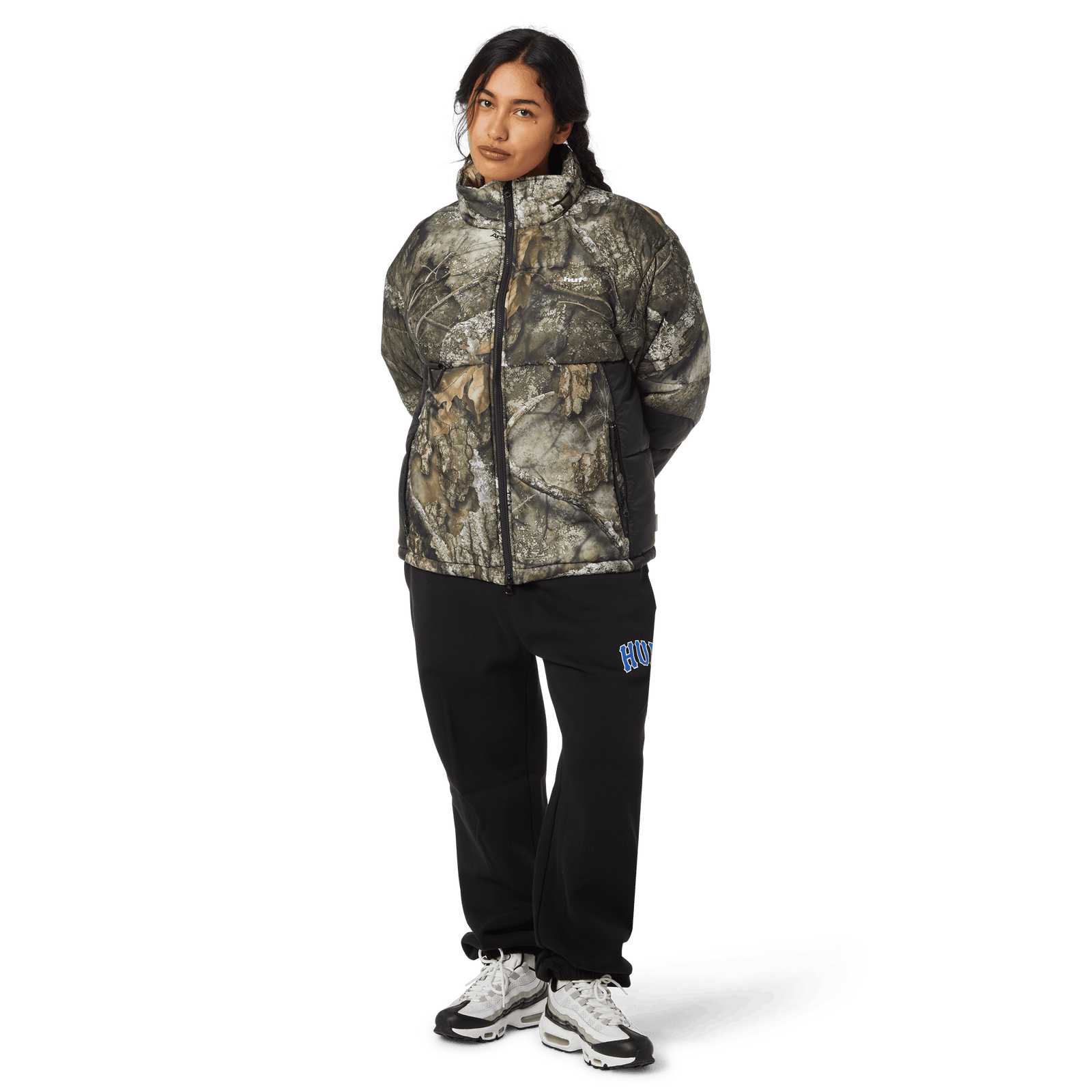 huf pantaloni Arch Fleece Pant