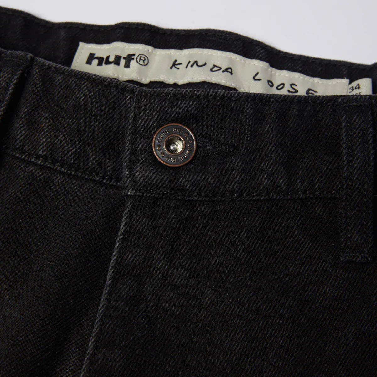 huf pantaloni Basic Ass Jeans