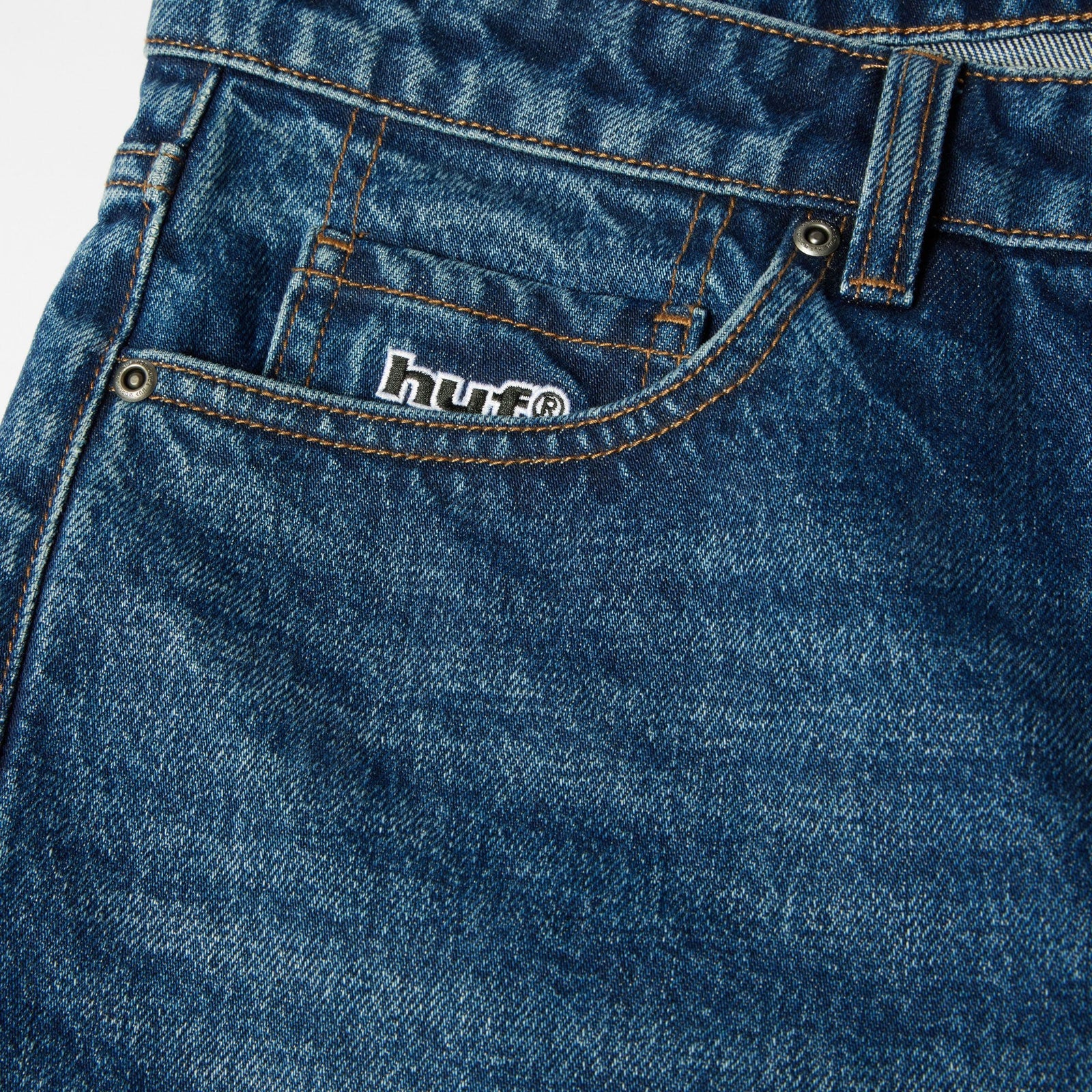 huf pantaloni Basic Ass Jeans