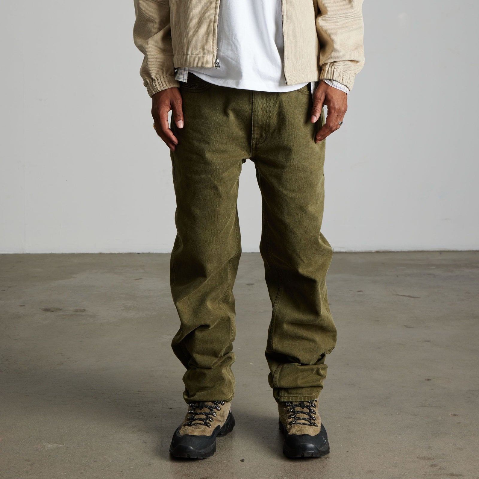 huf pantaloni Basic Ass Jeans