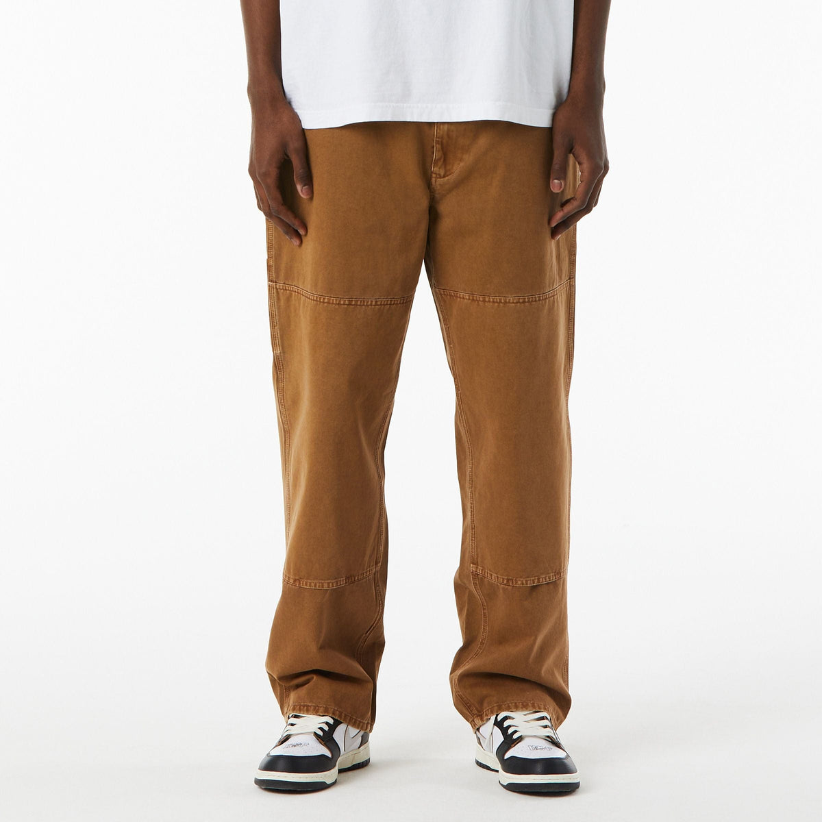 huf pantaloni BELDEN DOUBLE KNEE PANT