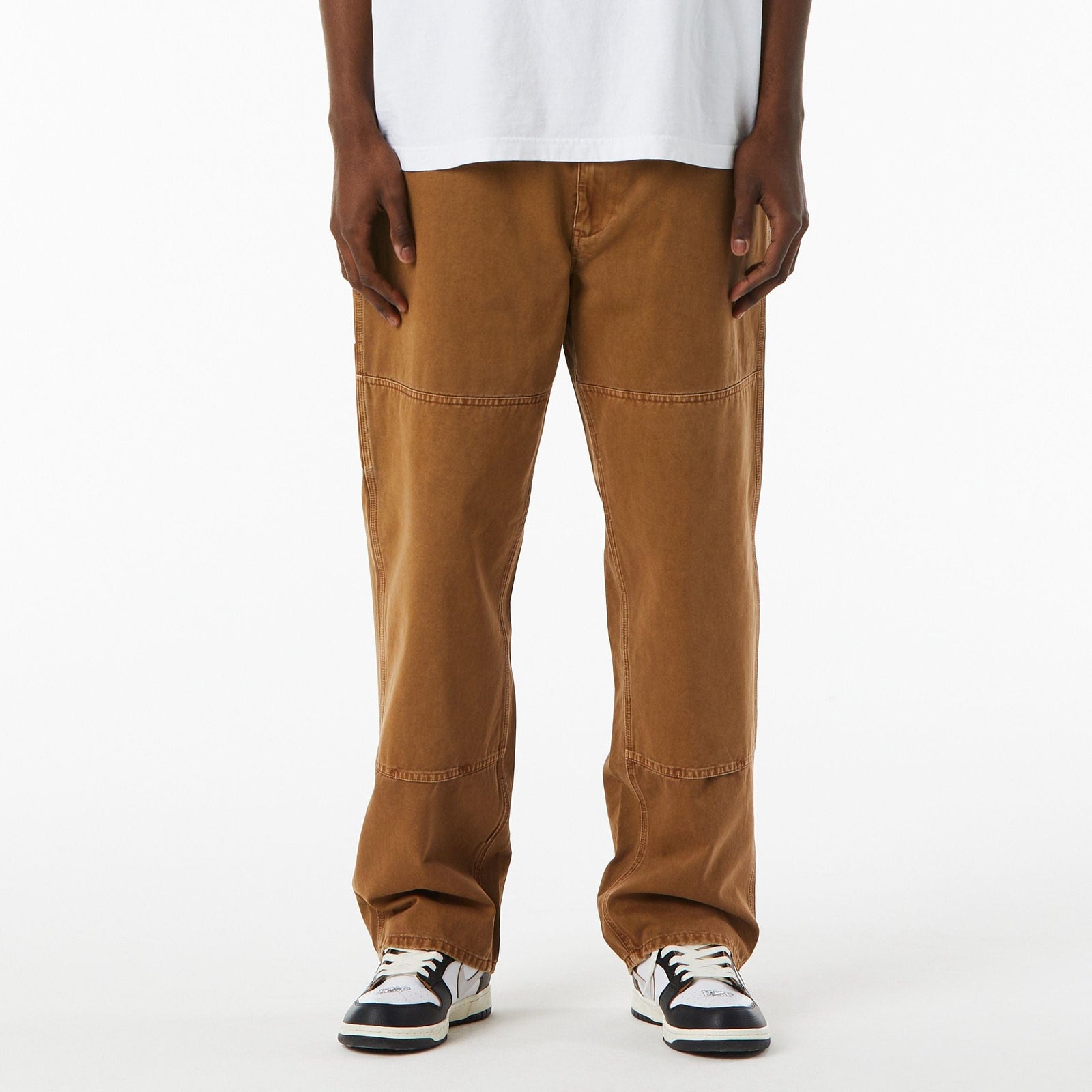 huf pantaloni BELDEN DOUBLE KNEE PANT