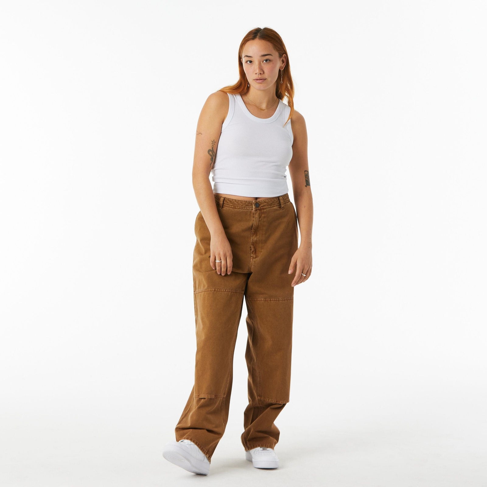 huf pantaloni BELDEN DOUBLE KNEE PANT