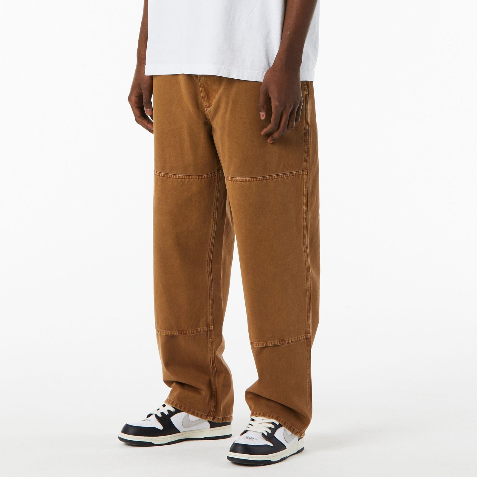 huf pantaloni BELDEN DOUBLE KNEE PANT