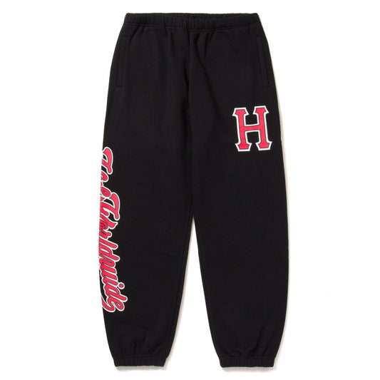 huf CRACKERJACK FLEECE PANT - BLACK foto 1