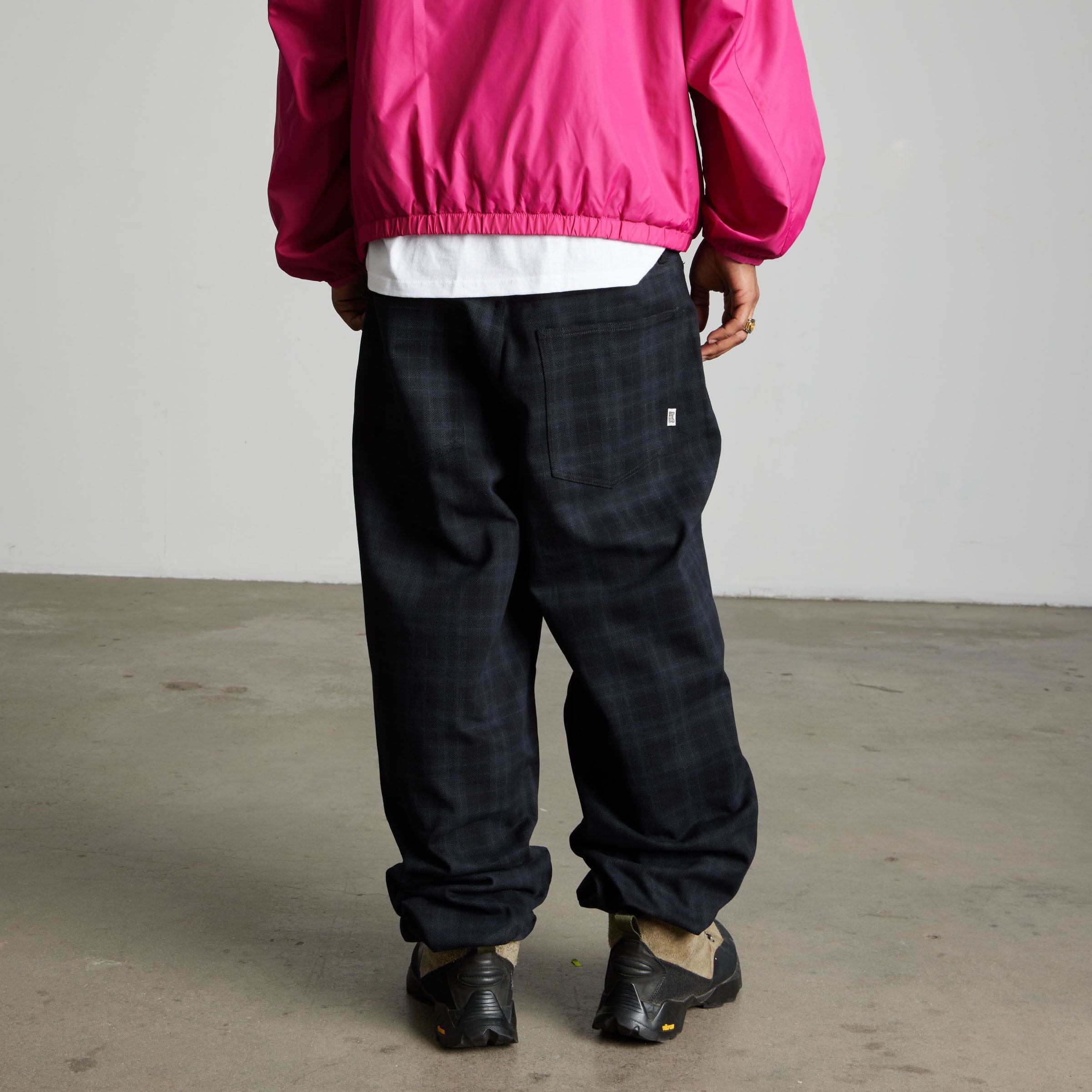 huf pantaloni Cromer Plaid Pant