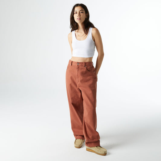 huf CROMER SIGNATURE PANT - WASHED BROWN foto 7