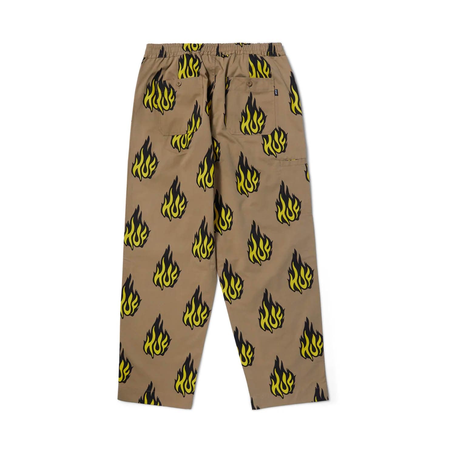 huf pantaloni FLAMIN EASY PANT