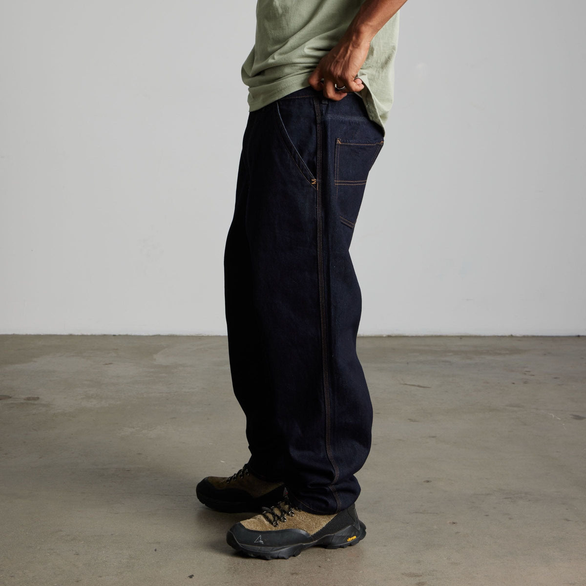 huf pantaloni Mason Denim Pant