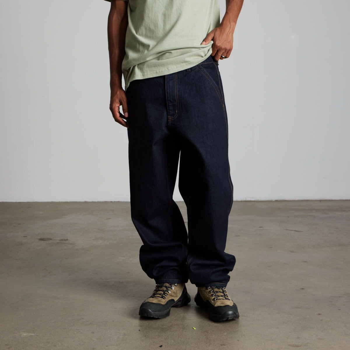 huf pantaloni Mason Denim Pant