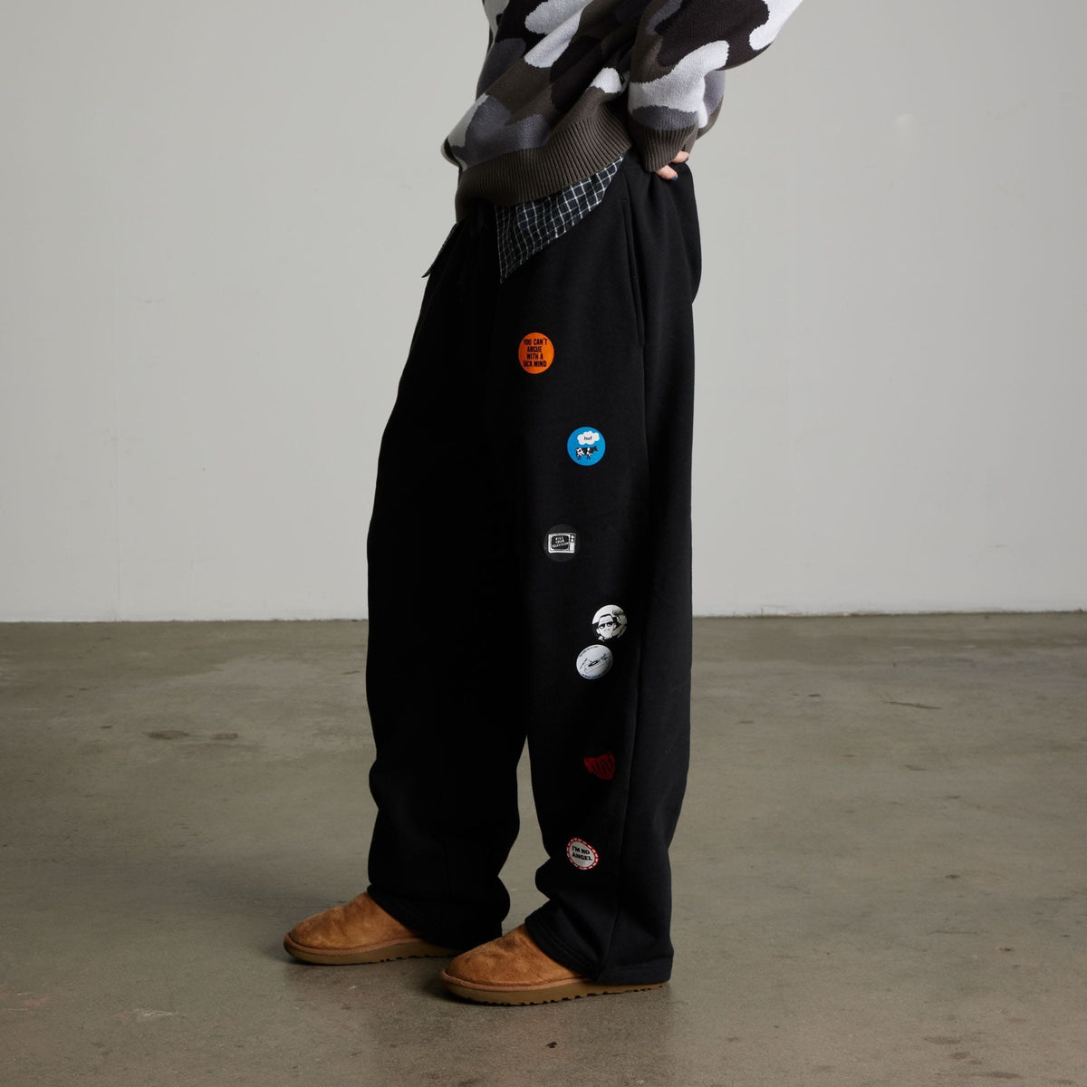 huf pantaloni Olympia Open Hem Sweatpant