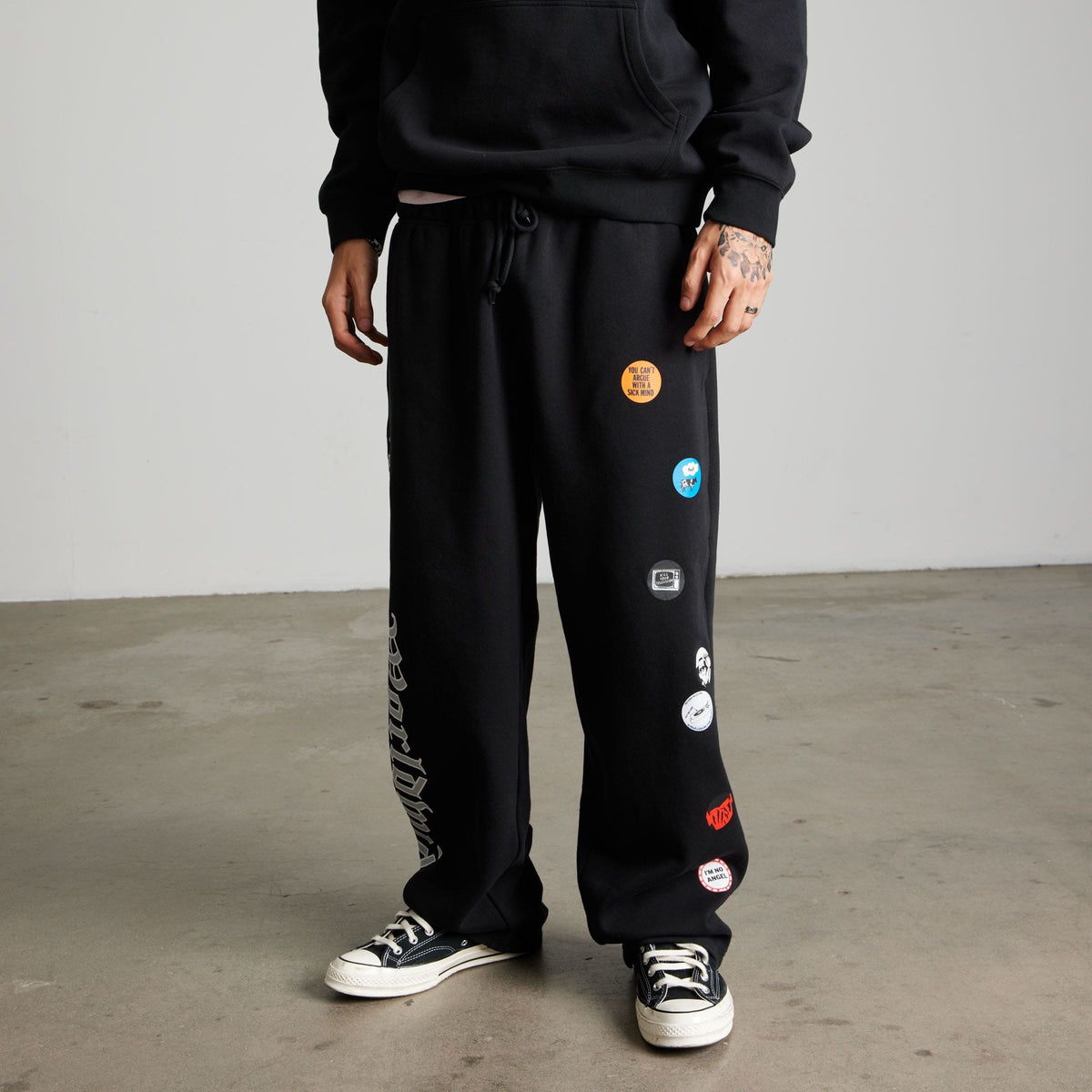 huf pantaloni Olympia Open Hem Sweatpant