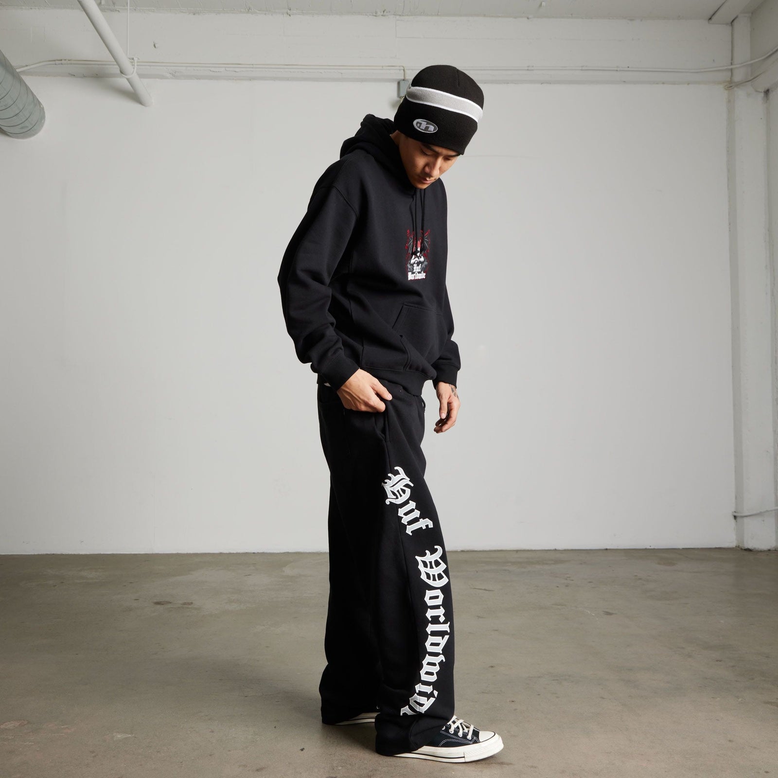 huf pantaloni Olympia Open Hem Sweatpant