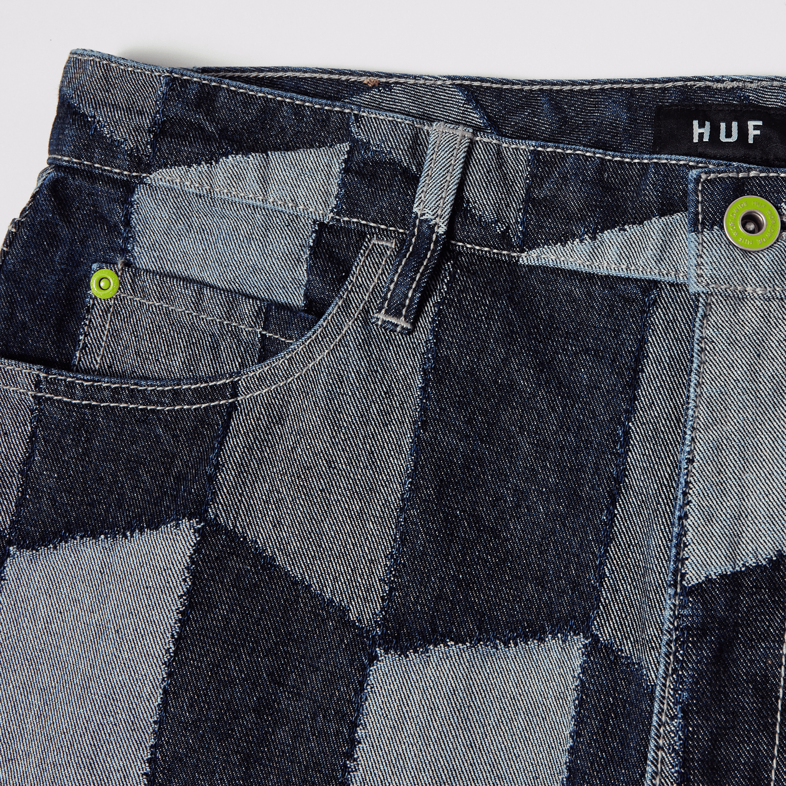 huf pantaloni Patchwork Pant