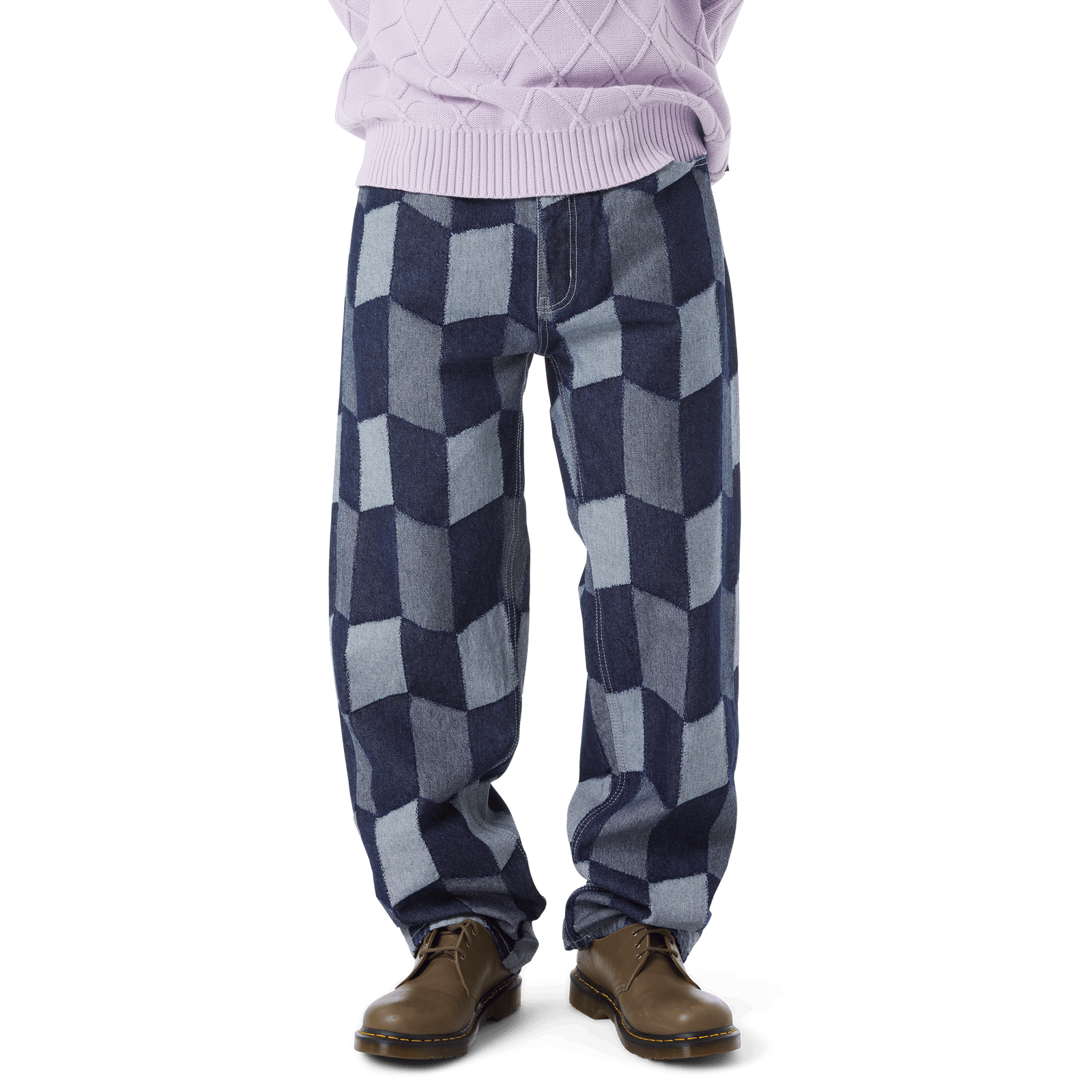 huf pantaloni Patchwork Pant
