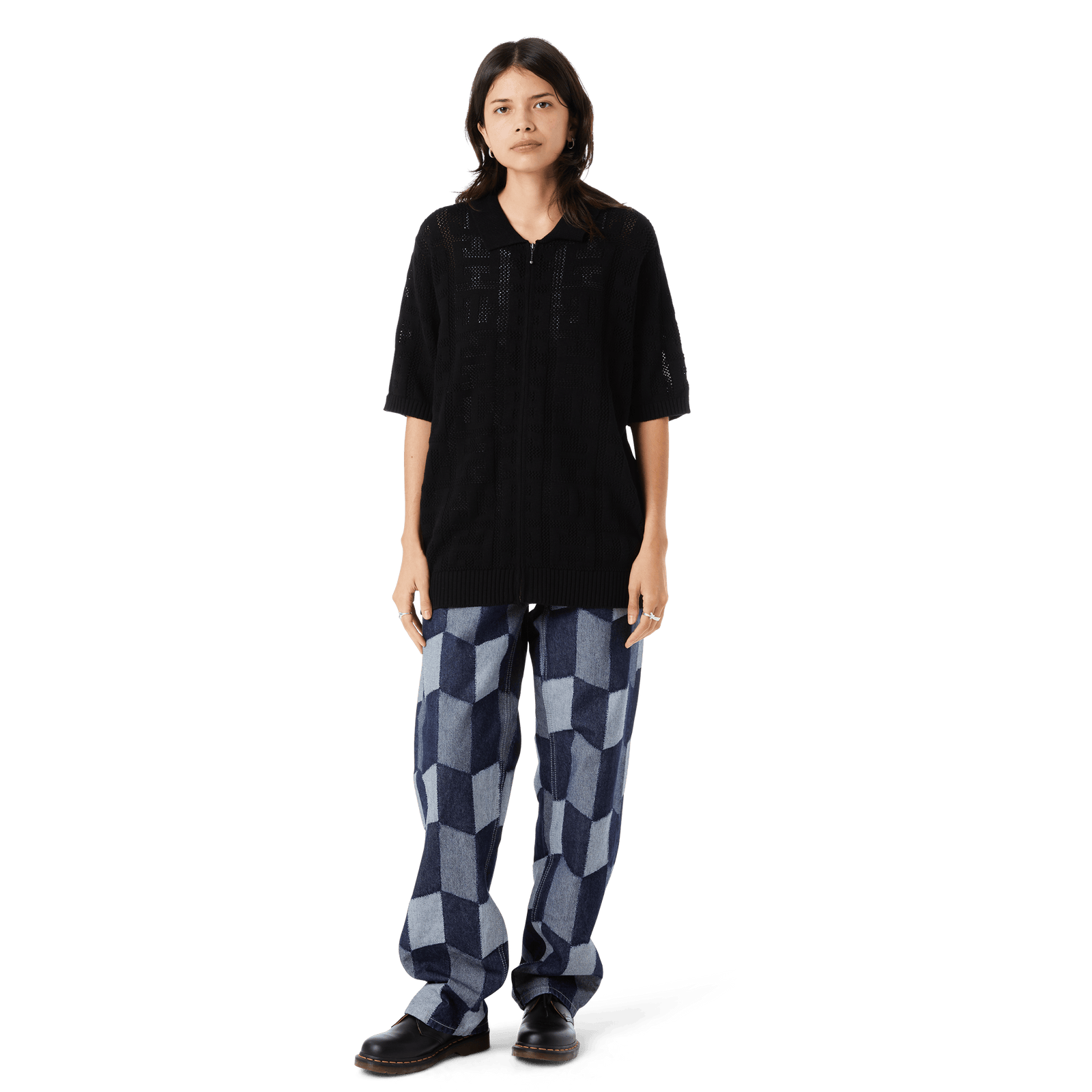 huf pantaloni Patchwork Pant