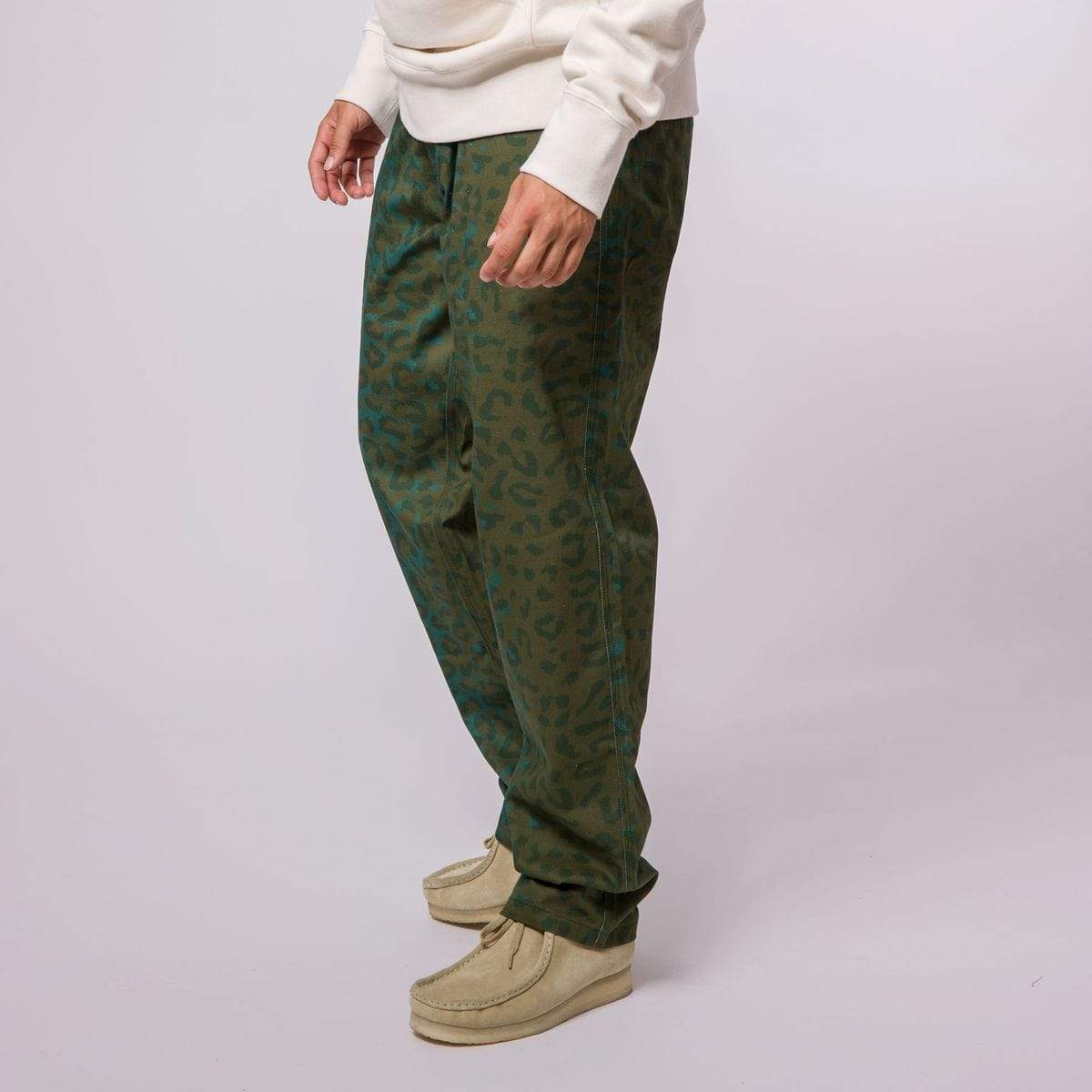 Huf | pantaloni Printed Runyon Easy Pant Leopard Camo | UNISEX