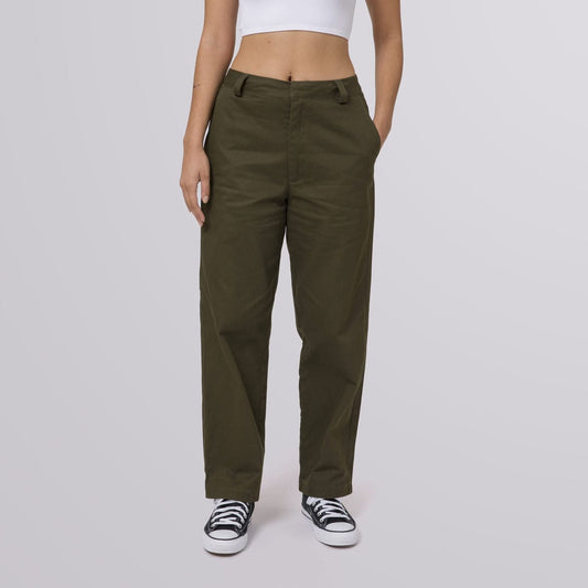 huf WOMENS SKATE PANT - OLIVE foto 2