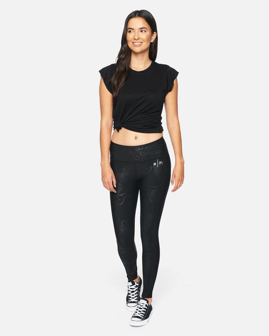 hurley Sig Wailehua Hybride Surf Legging Black foto 5