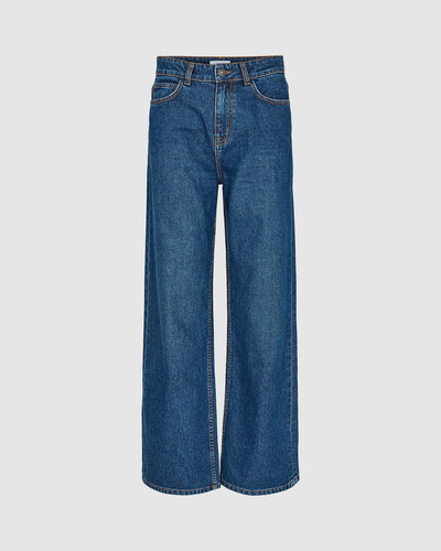 pantaloni minimum KIMAJA 9645 - MEDIUM BLUE