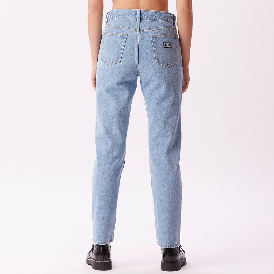 obey pantaloni BENDER DENIM PANT - LIGHT INDIGO