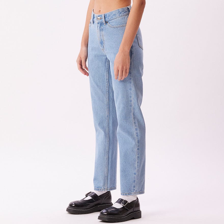 obey pantaloni BENDER DENIM PANT - LIGHT INDIGO