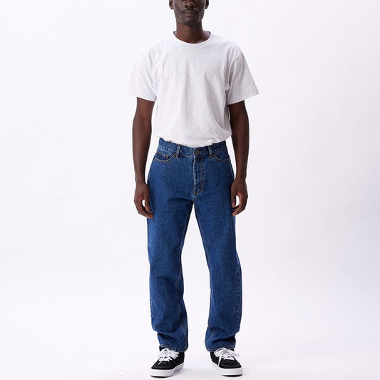 obey BENDER DENIM PANT - STONEWASH INDIGO foto 7