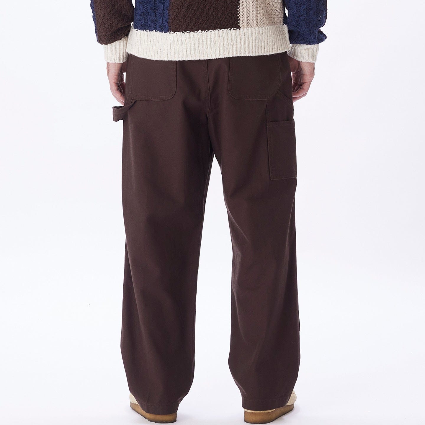 obey pantaloni BIG TIMER TWILL DOUBLE KNEE CARPENTER PANT