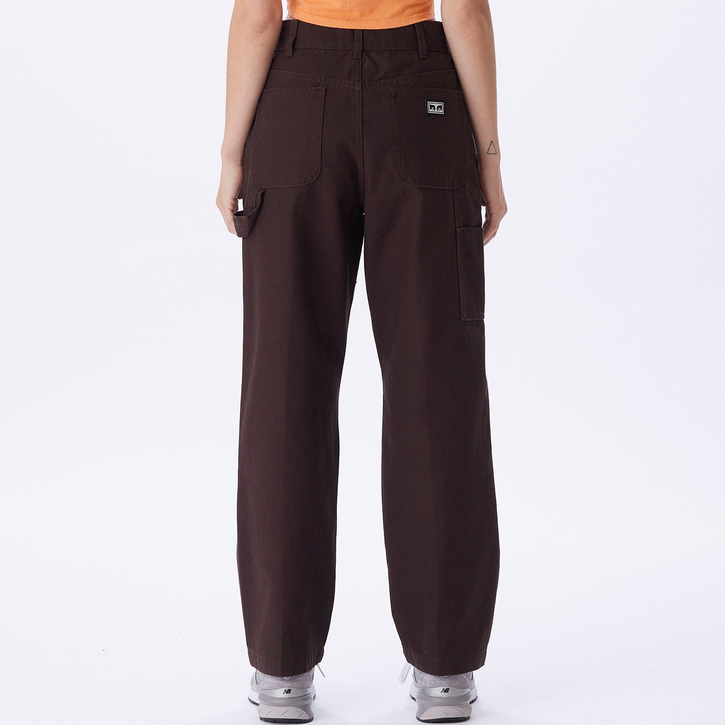 obey pantaloni BIG TIMER TWILL DOUBLE KNEE CARPENTER PANT