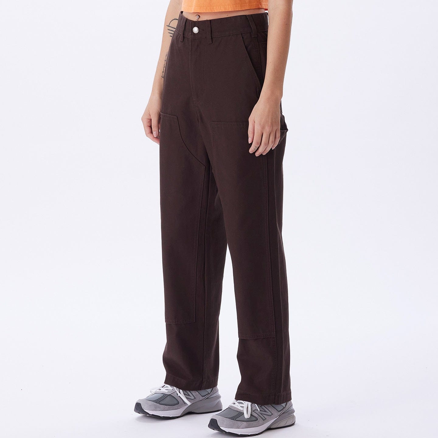 obey pantaloni BIG TIMER TWILL DOUBLE KNEE CARPENTER PANT