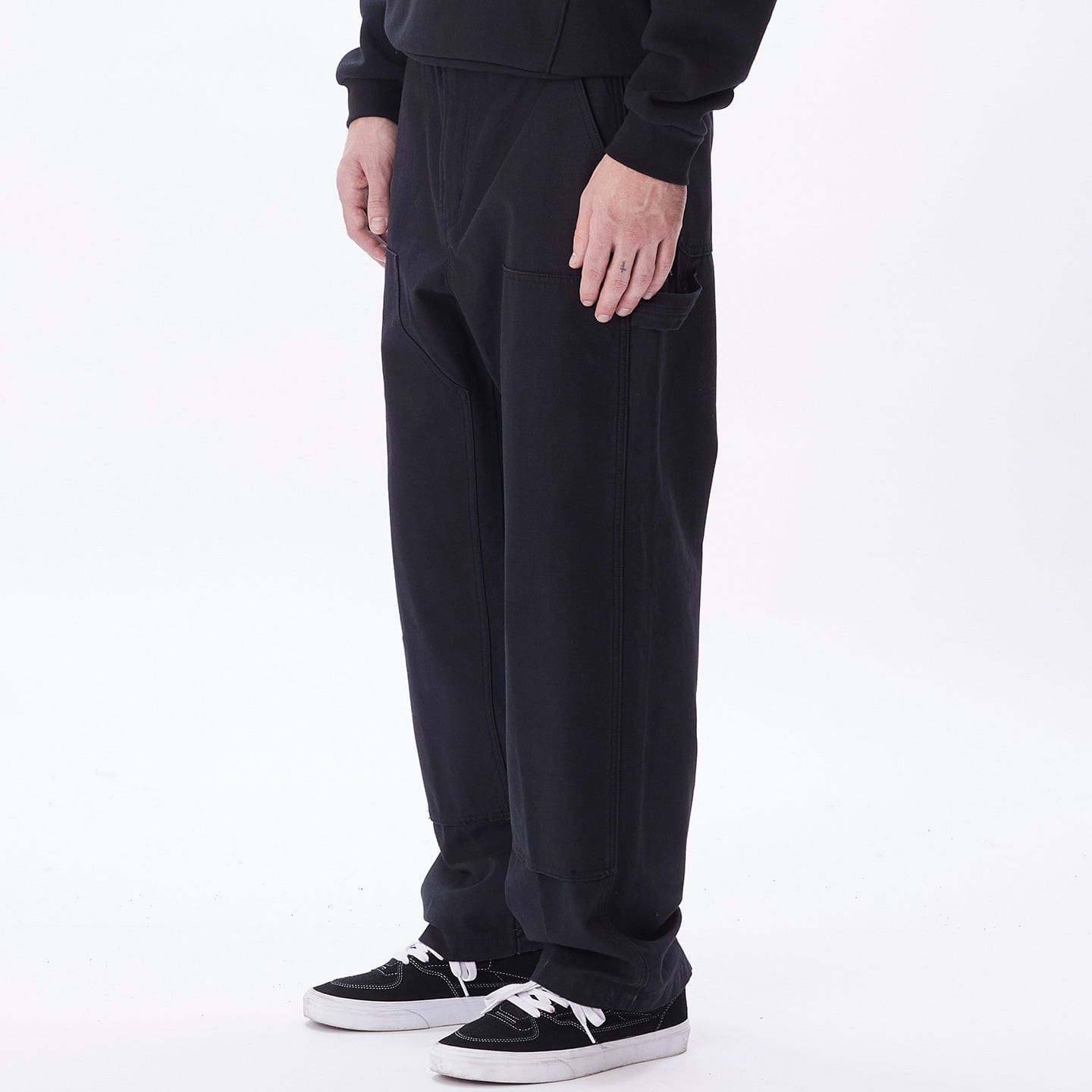 obey pantaloni BIG TIMER TWILL DOUBLE KNEE CARPENTER PANT