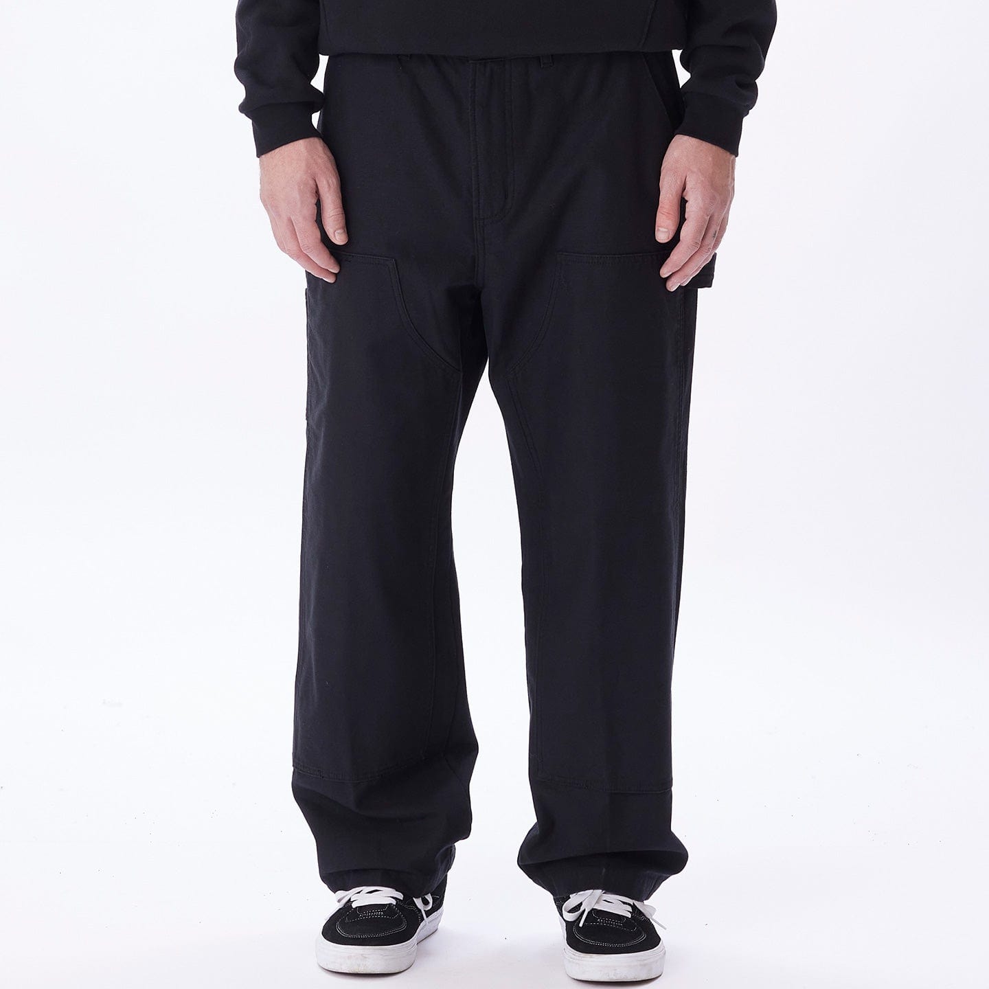 obey pantaloni BIG TIMER TWILL DOUBLE KNEE CARPENTER PANT