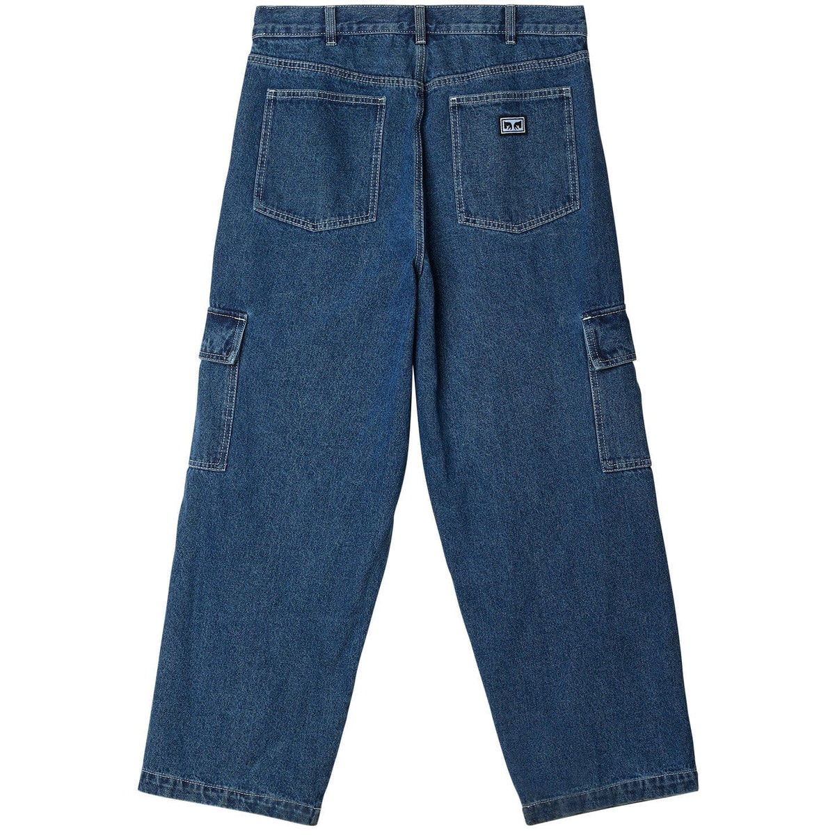 obey pantaloni BIG WIG CARGO DENIM PANT