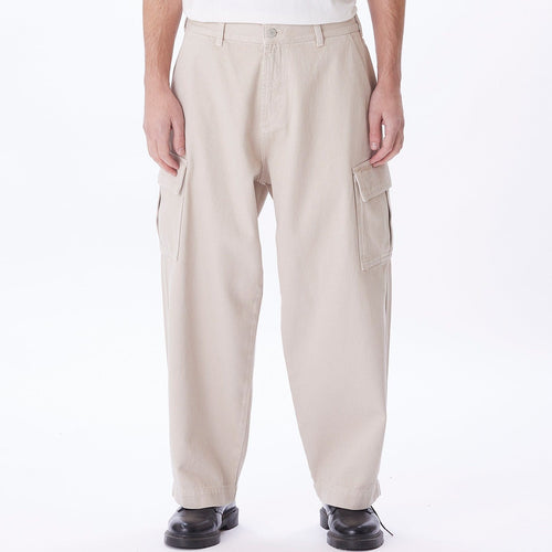 pantaloni obey BIG WIG CARGO DENIM PANT