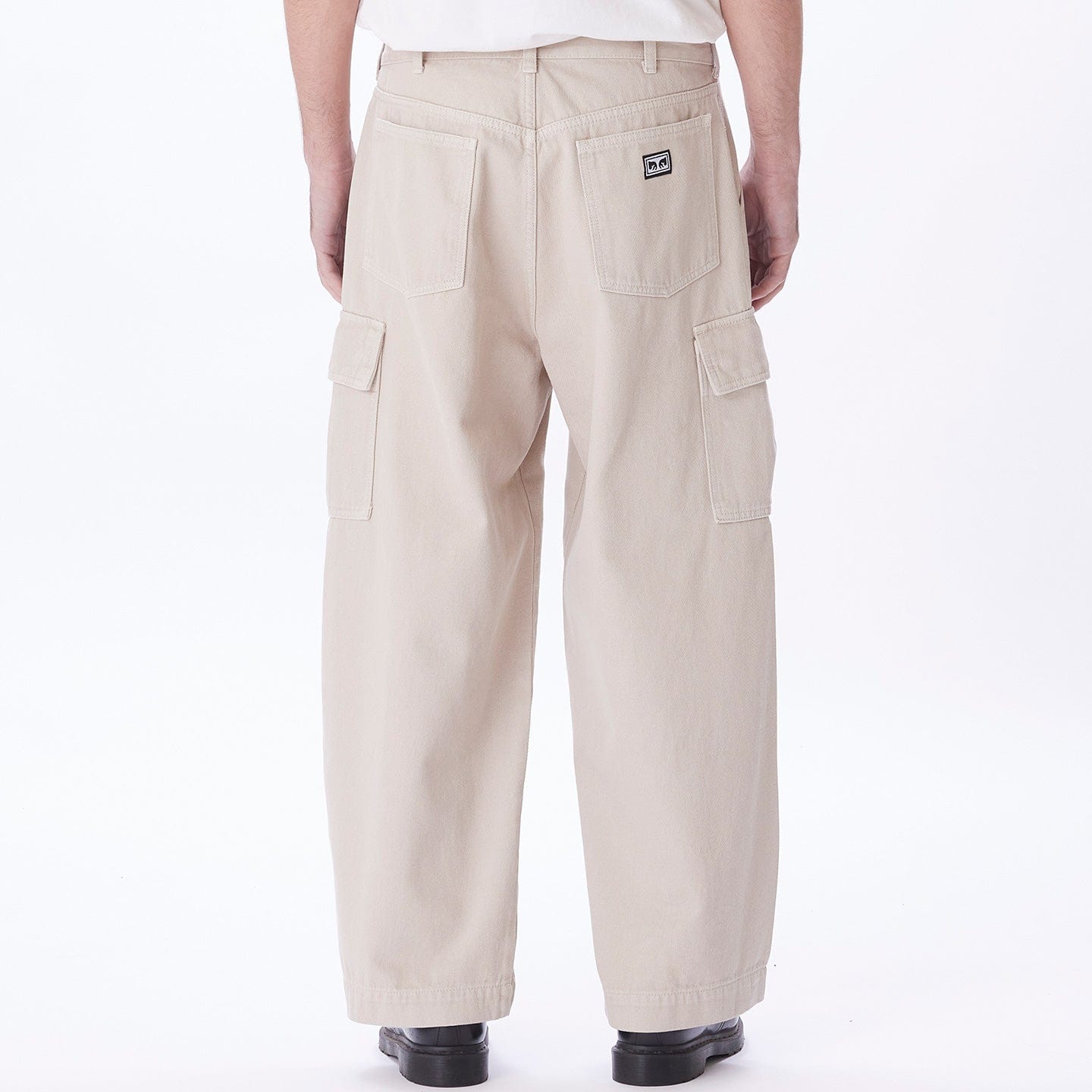 obey pantaloni BIG WIG CARGO DENIM PANT