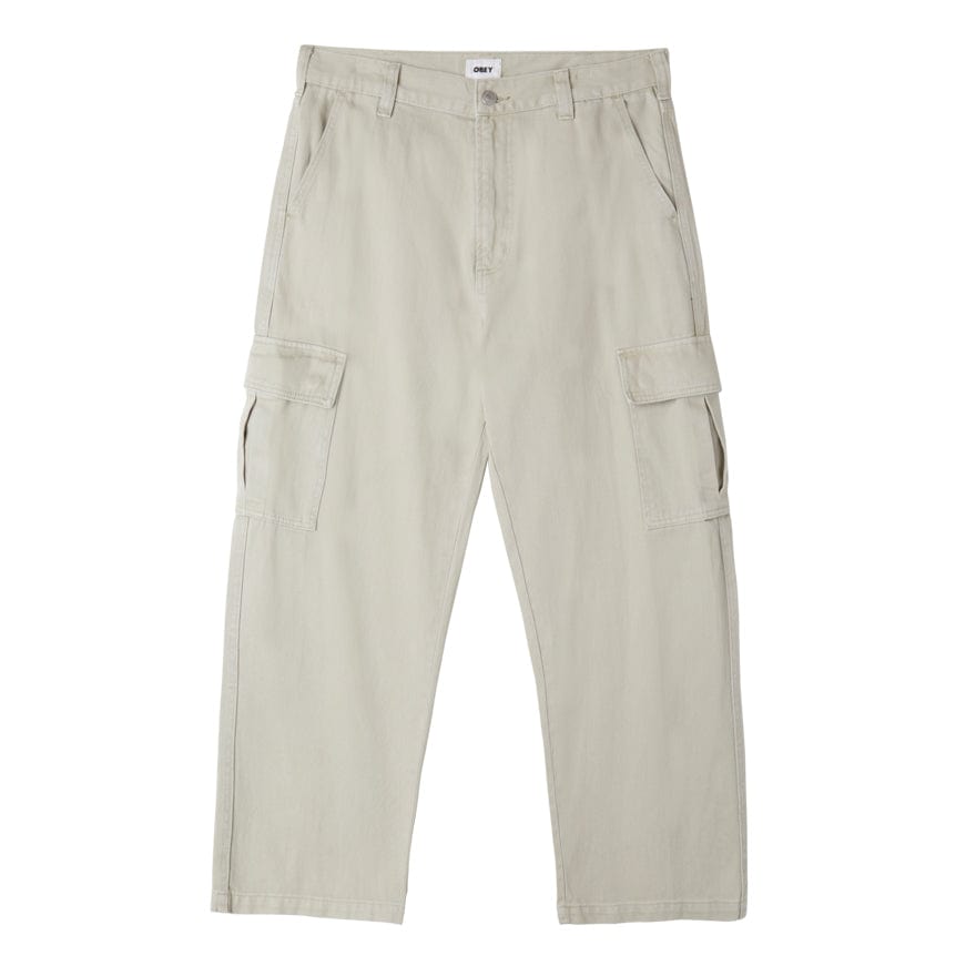 obey pantaloni Big Wig Cargo Denim Pant