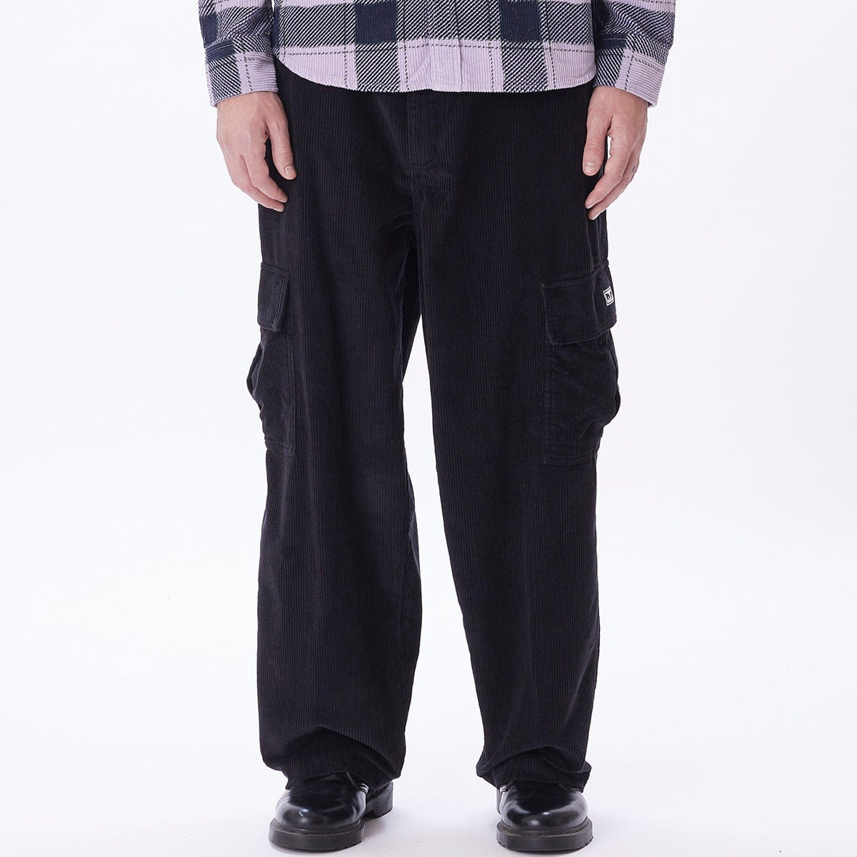 obey pantaloni BIGWIG BAGGY CORDUROY CARGO PANT
