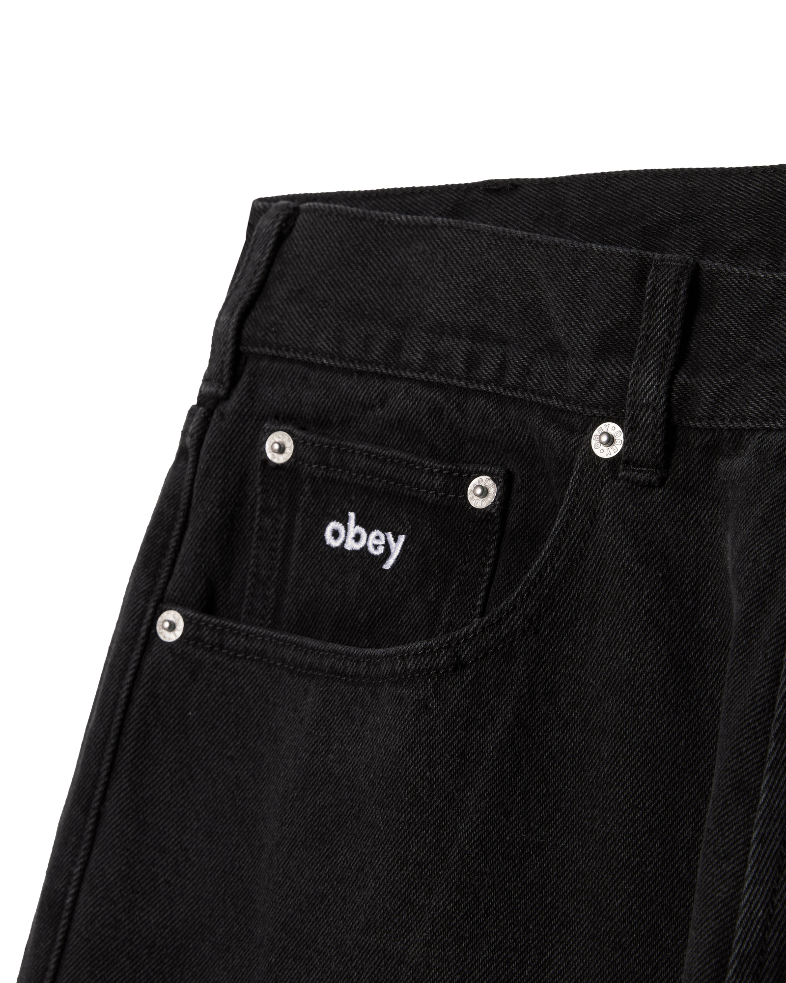 obey pantaloni Bigwig Baggy Denim