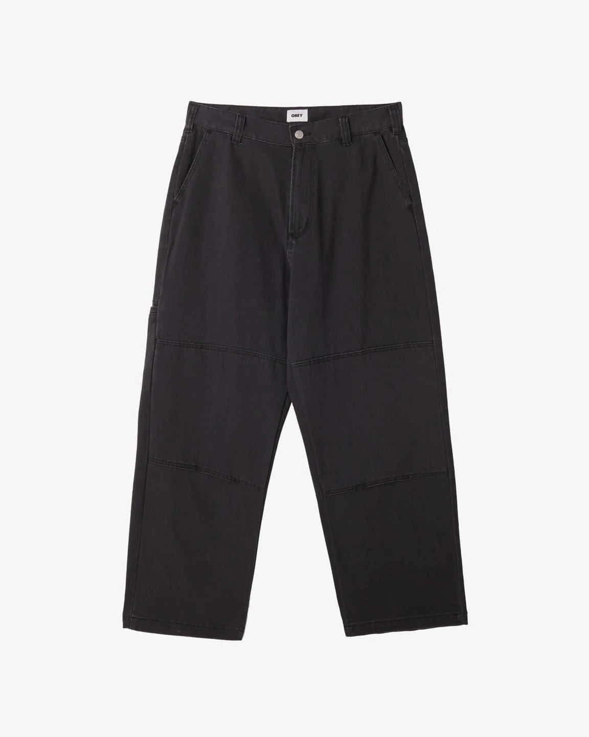 obey pantaloni Bigwig Double Knee Worker Denim